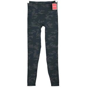 SPANX Women's Look at me now Leggings Size Medium‎ Black Camo NWT